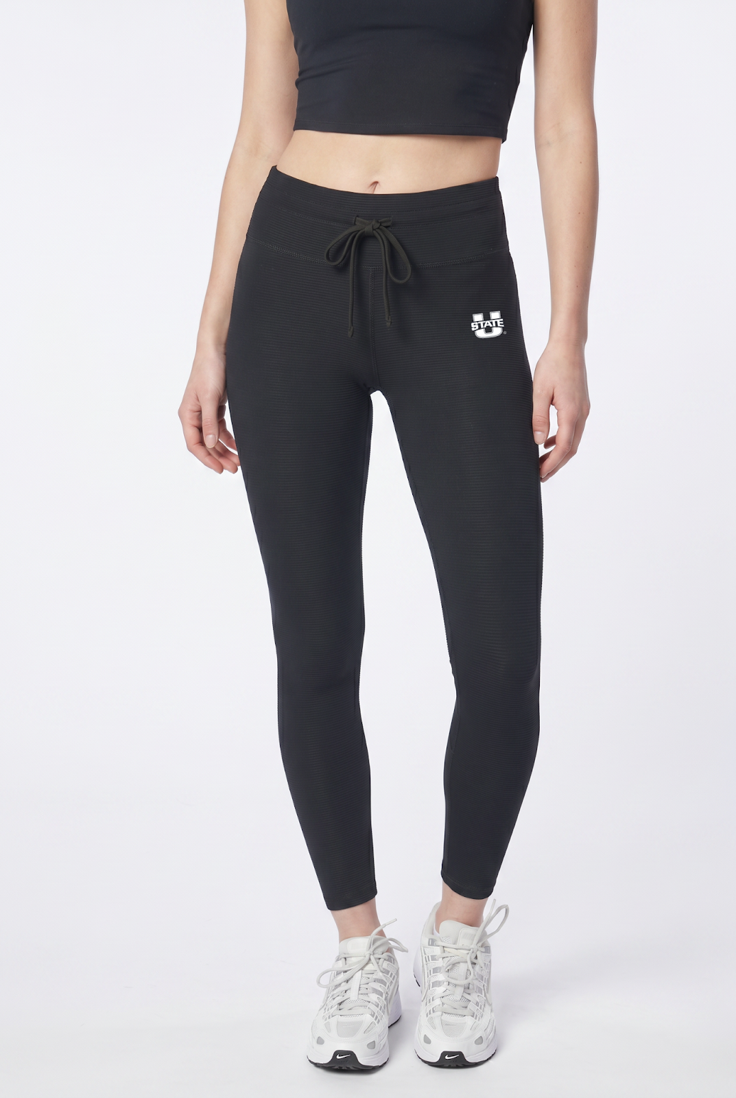 Utah State Kadi 2x2 Ribbed Legging - front view