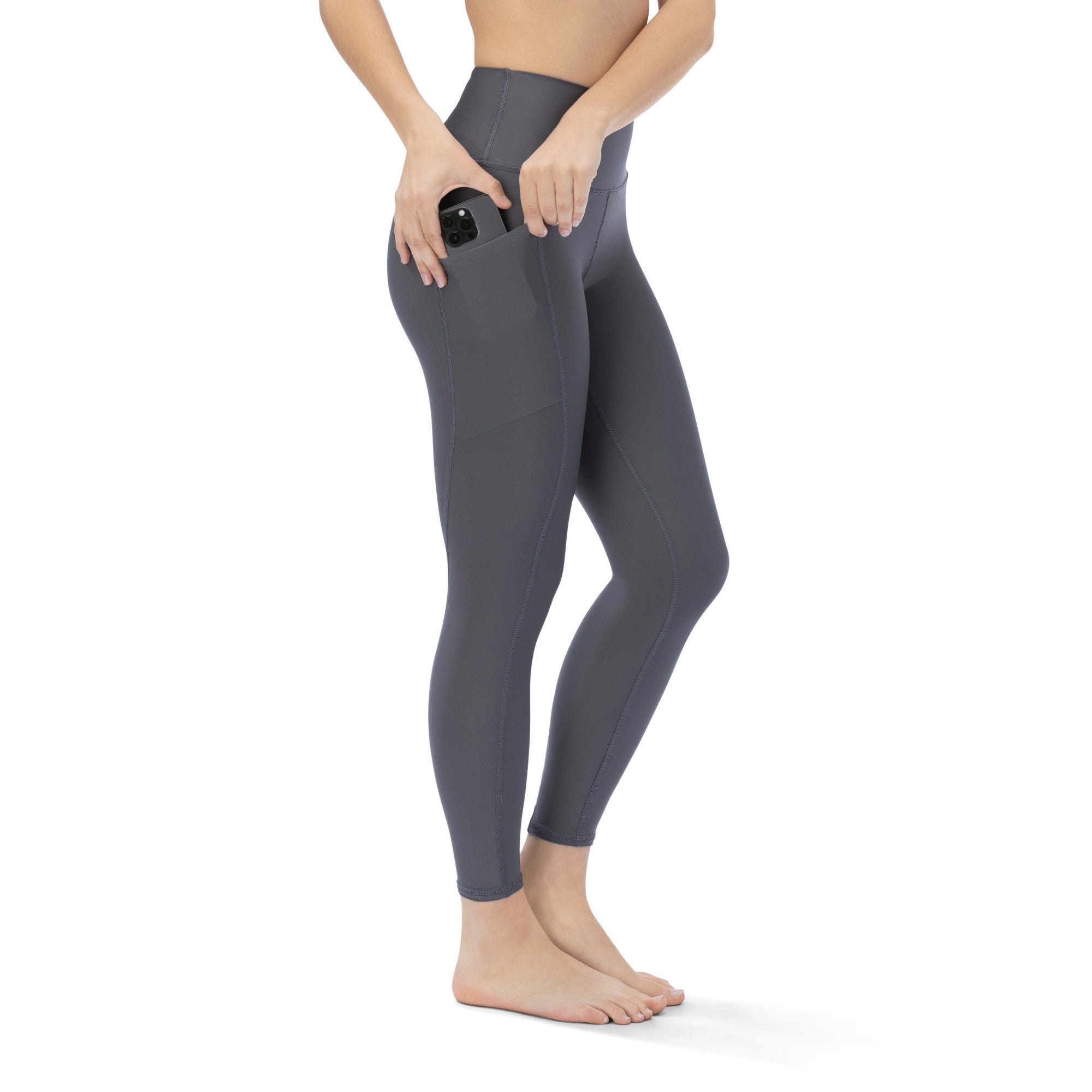 KADI BRAND LEGGINGS - CHARCOAL