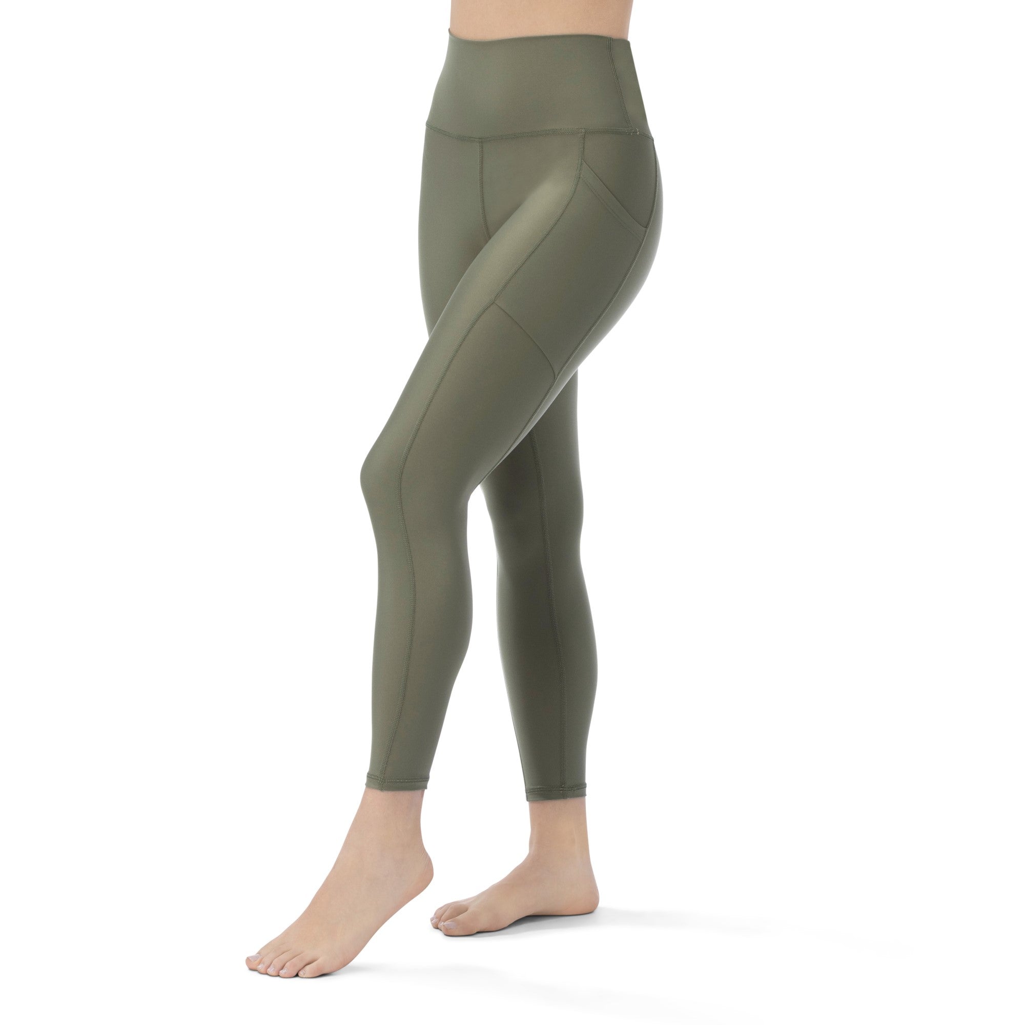 KADI BRAND LEGGINGS - DEEP LICHEN
