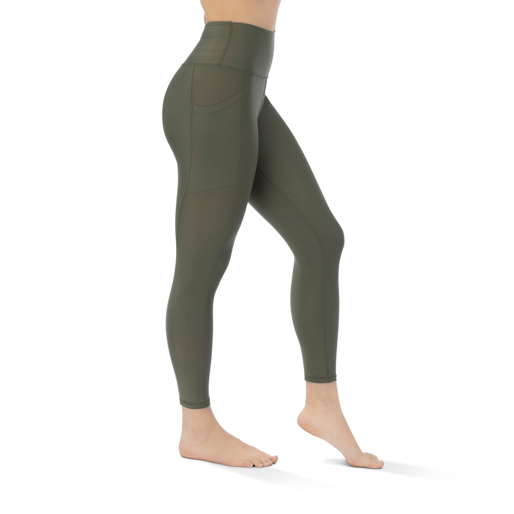 KADI BRAND LEGGINGS - DEEP LICHEN