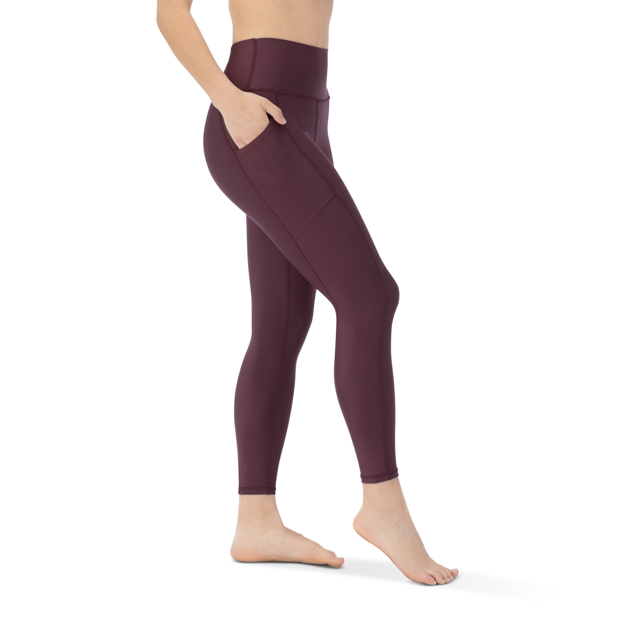 KADI BRAND LEGGINGS - WINE