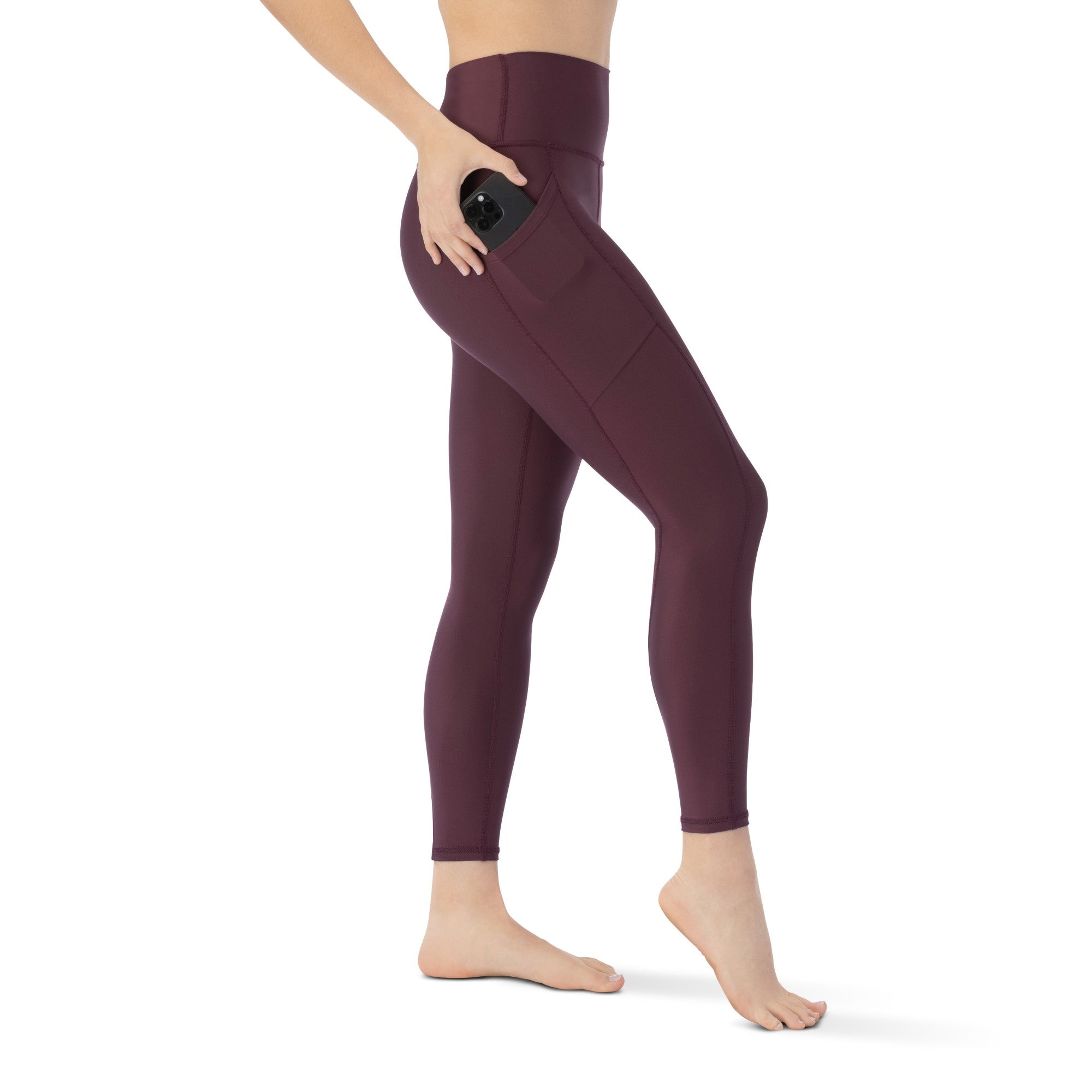 KADI BRAND LEGGINGS - WINE
