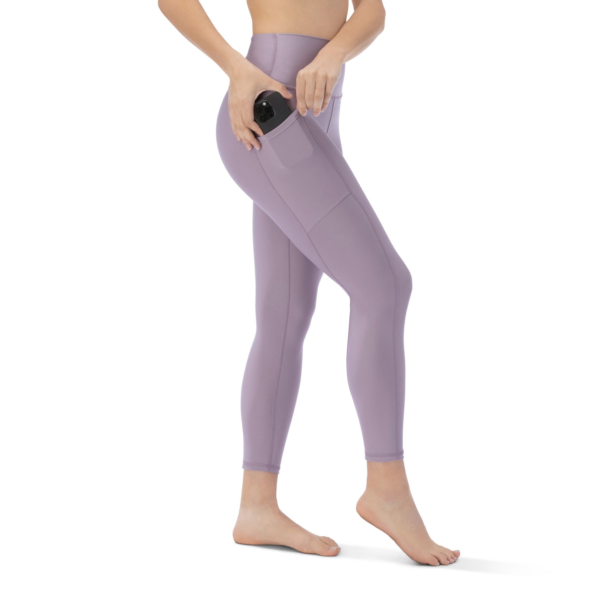 KADI BRAND LEGGINGS - DUSTY ROSE