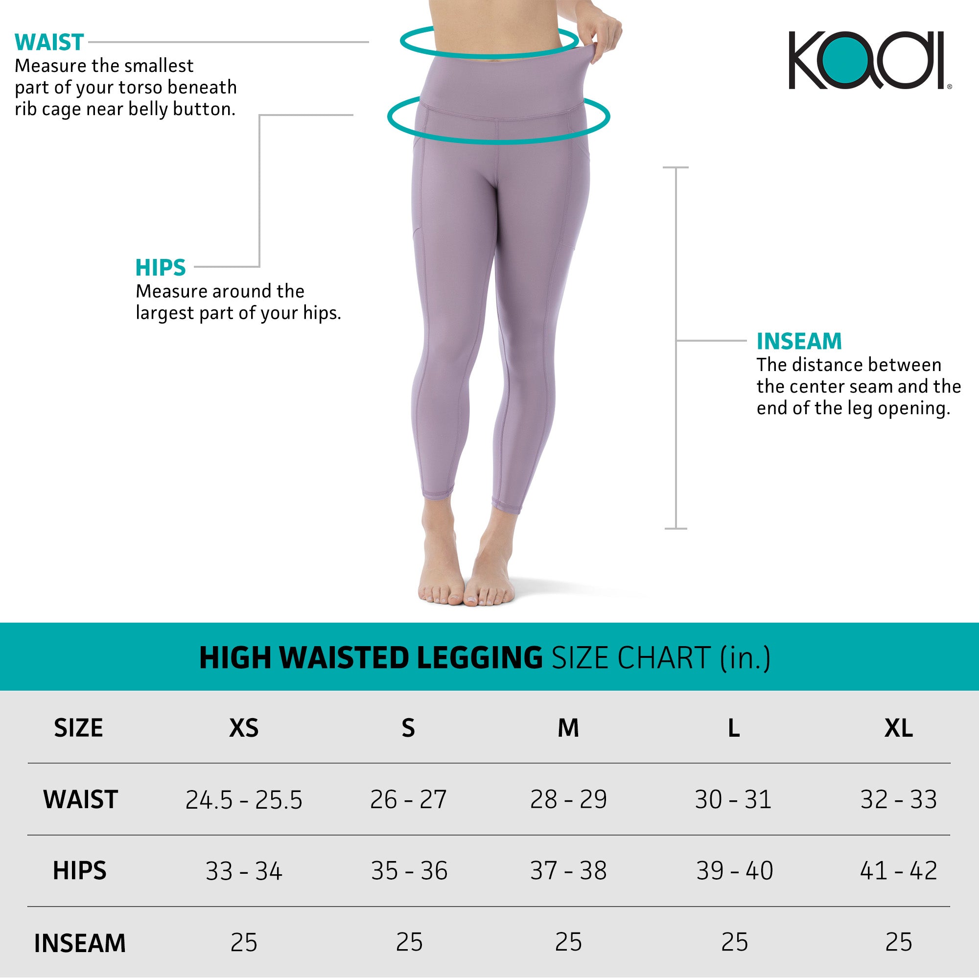 KADI BRAND LEGGINGS - DUSTY ROSE