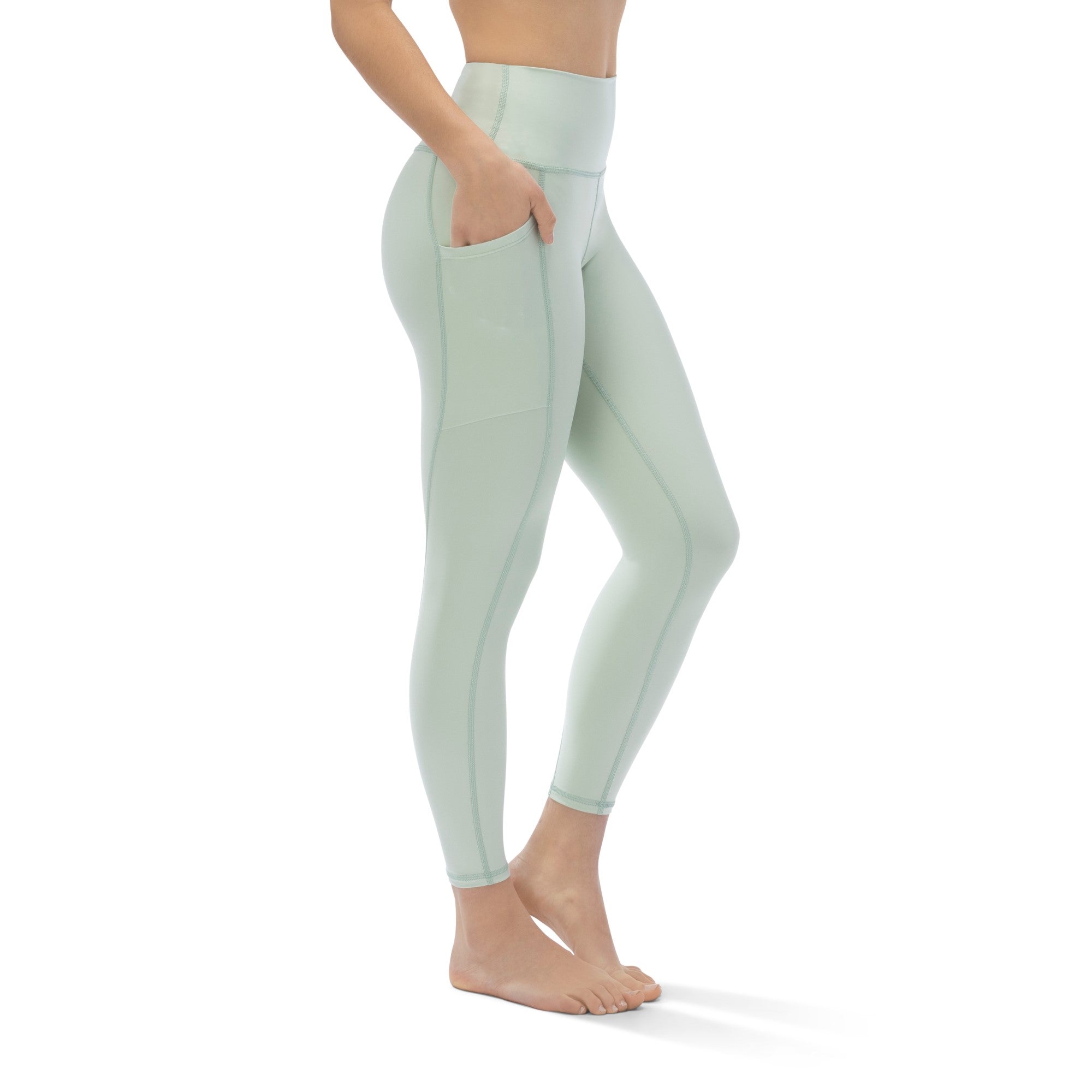 KADI BRAND LEGGINGS - SEA FOAM