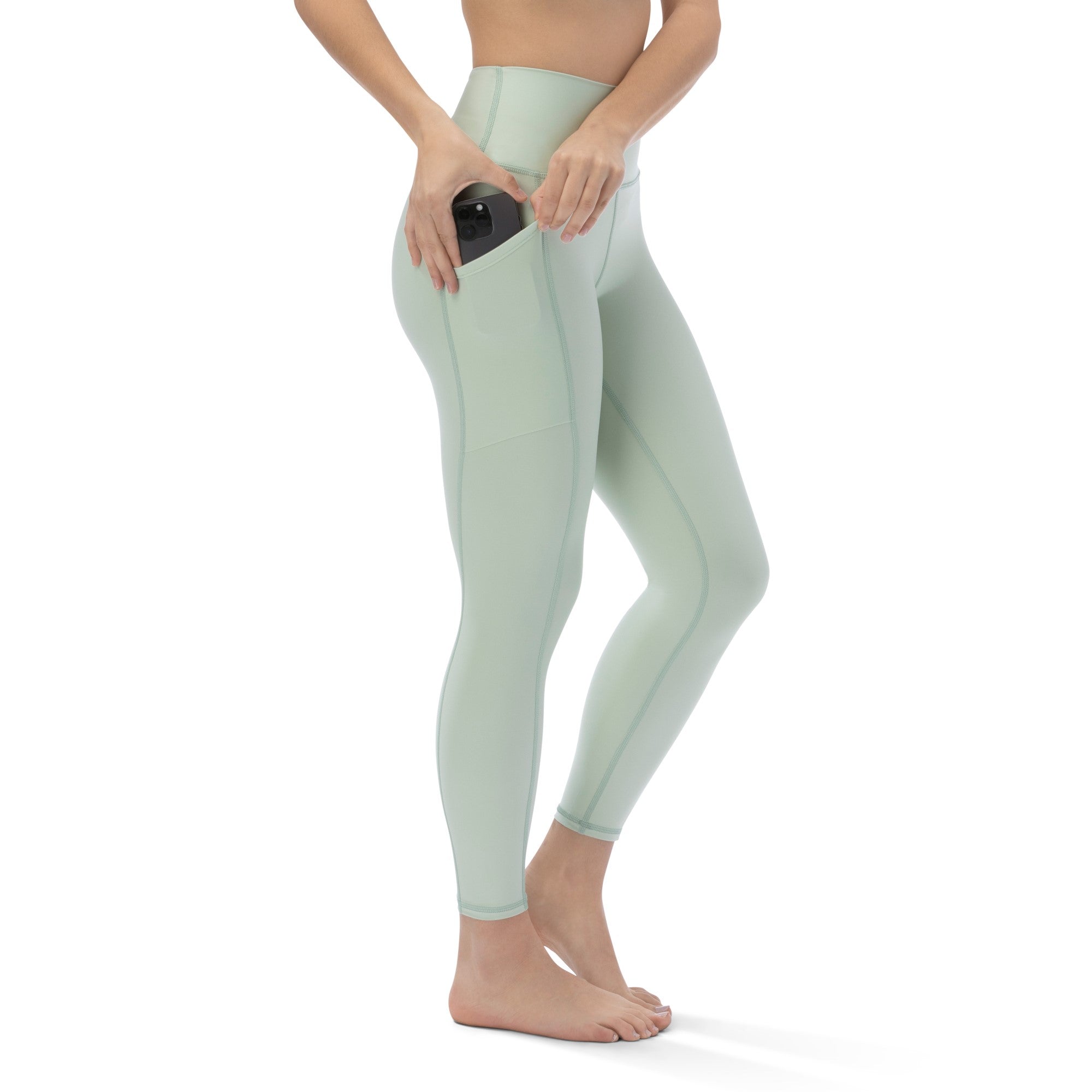 KADI BRAND LEGGINGS - SEA FOAM