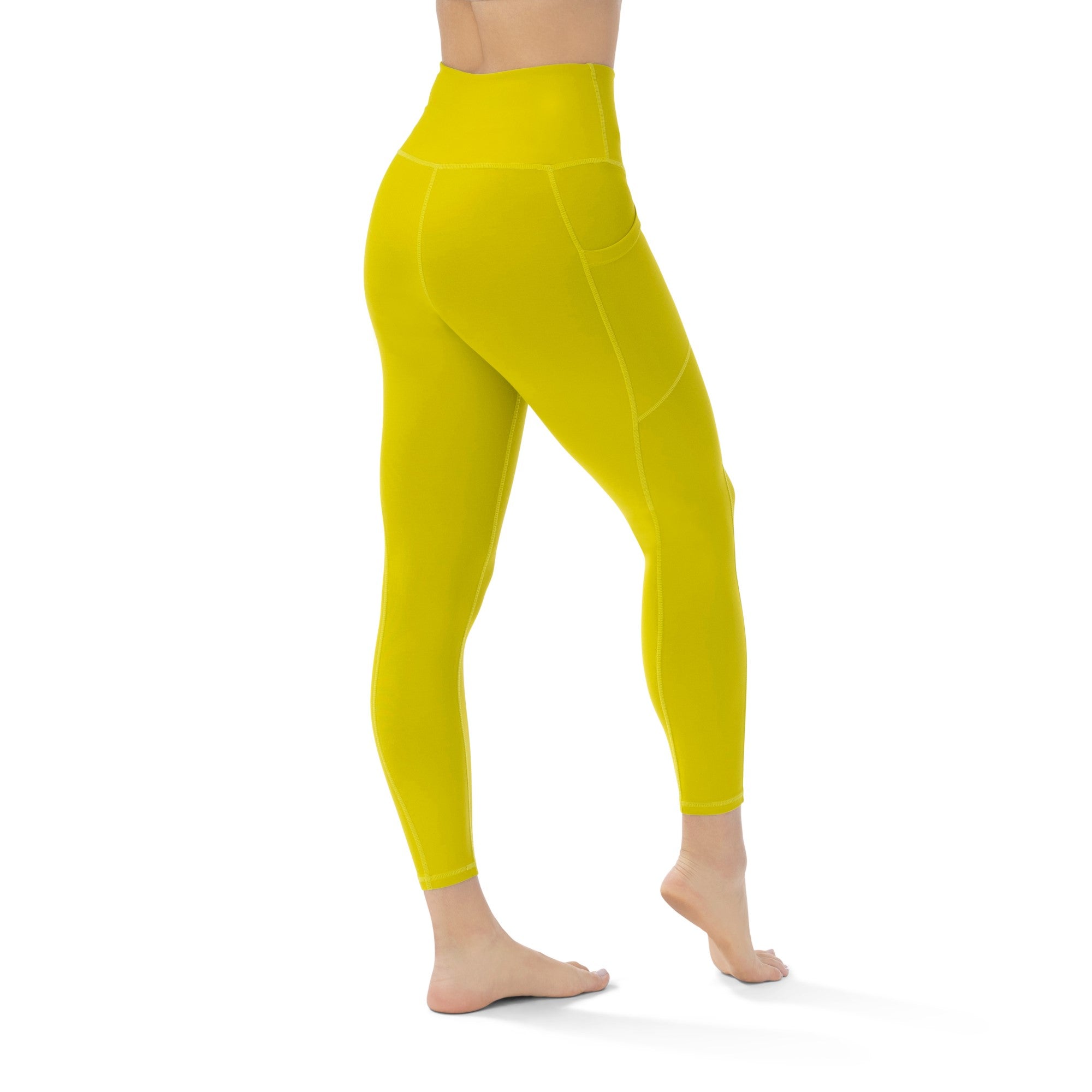 KADI BRAND LEGGINGS - MELLOW YELLOW