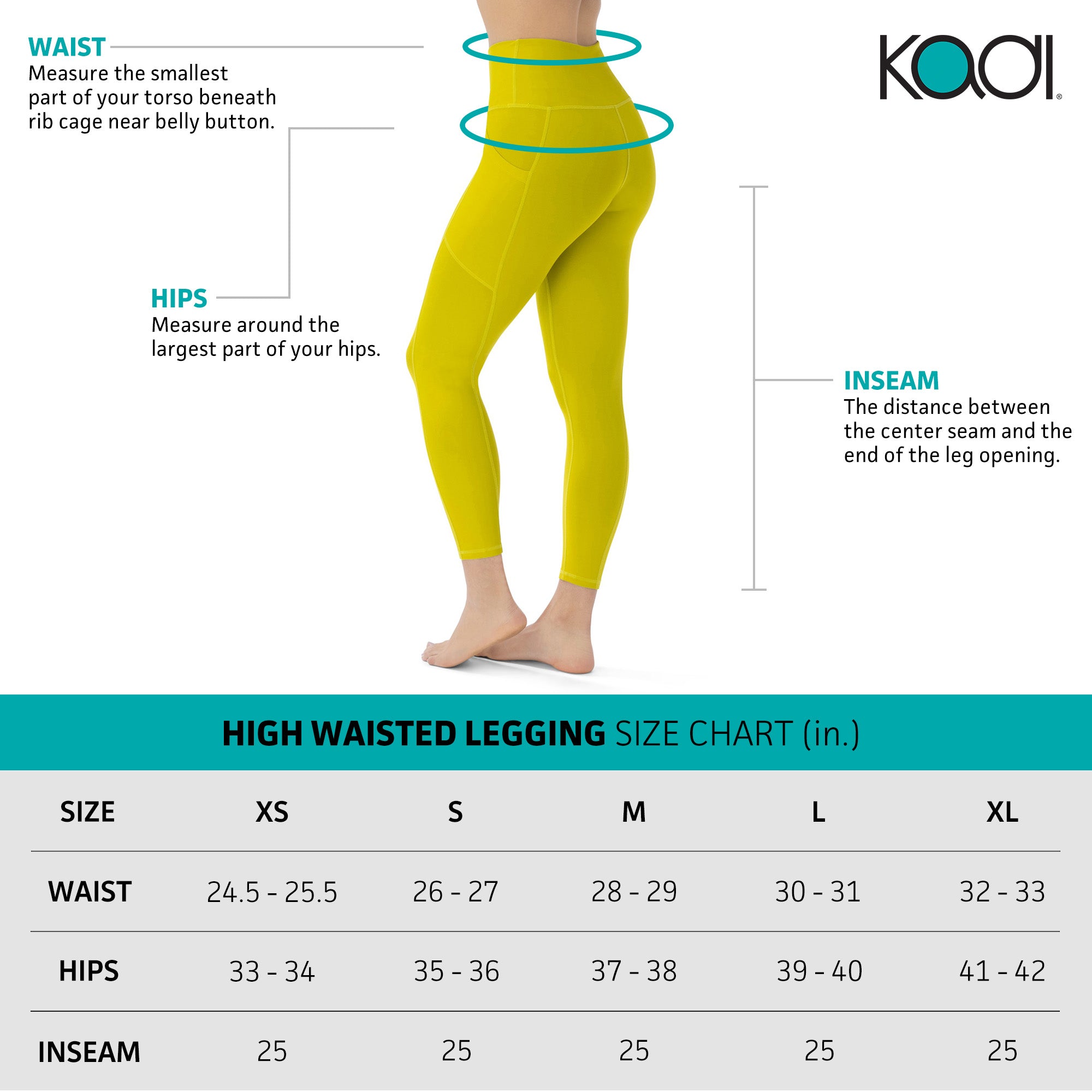 KADI BRAND LEGGINGS - PEAR