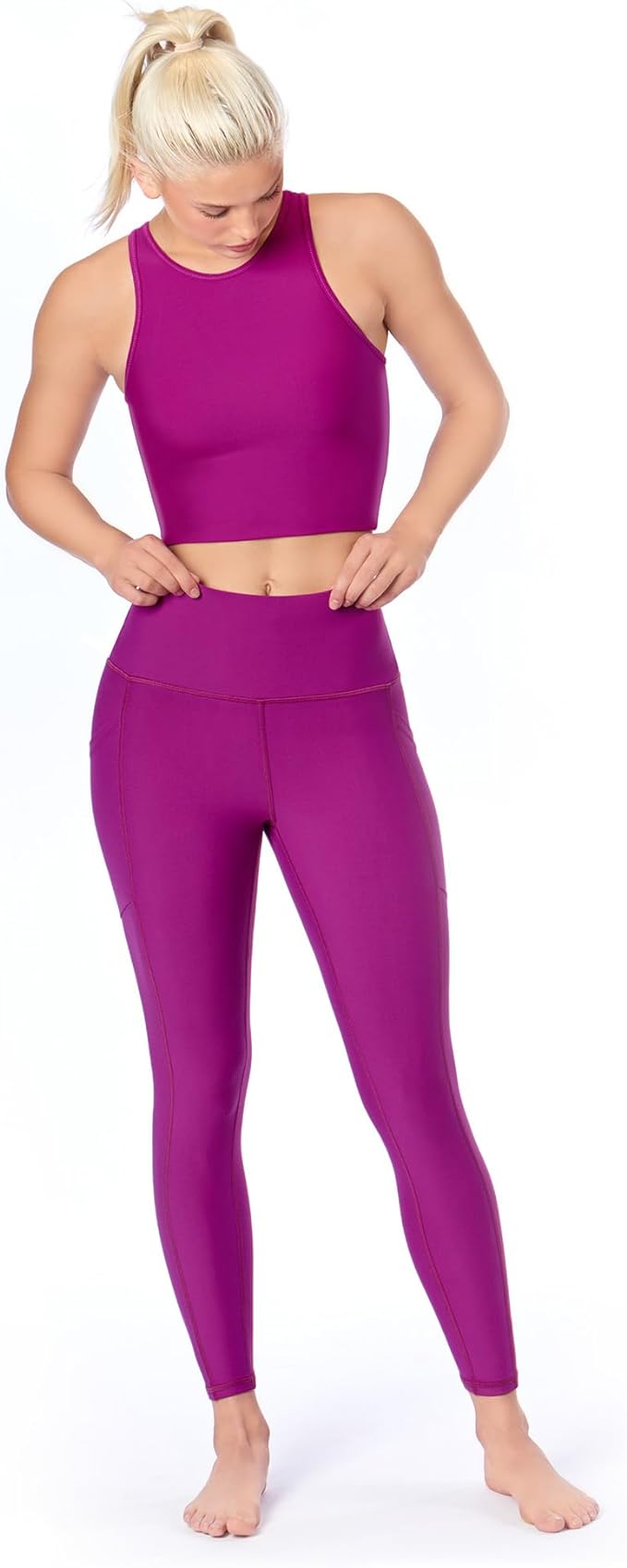 KADI BRAND LEGGINGS - ROSEBUD