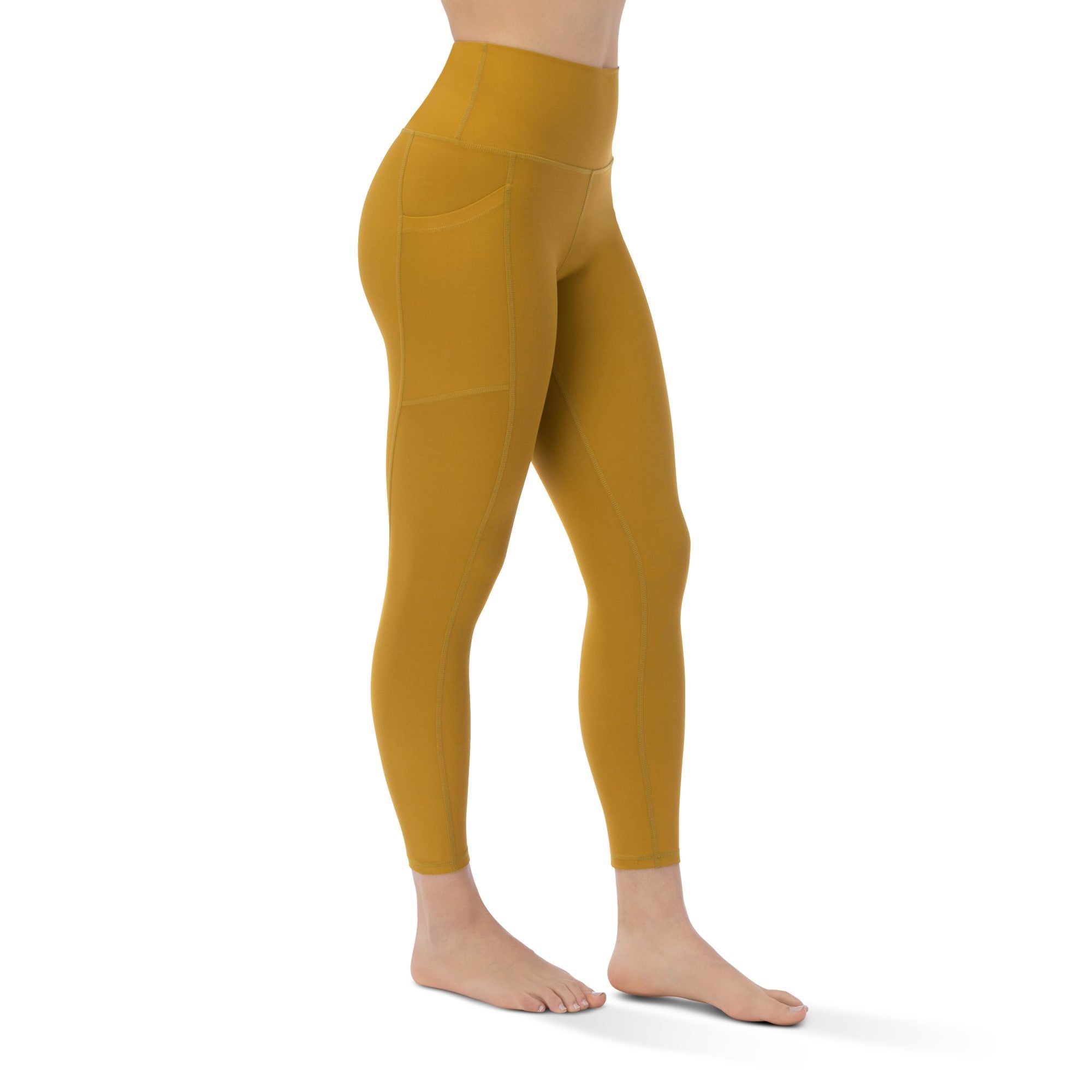 KADI BRAND LEGGINGS - WARM OLIVE
