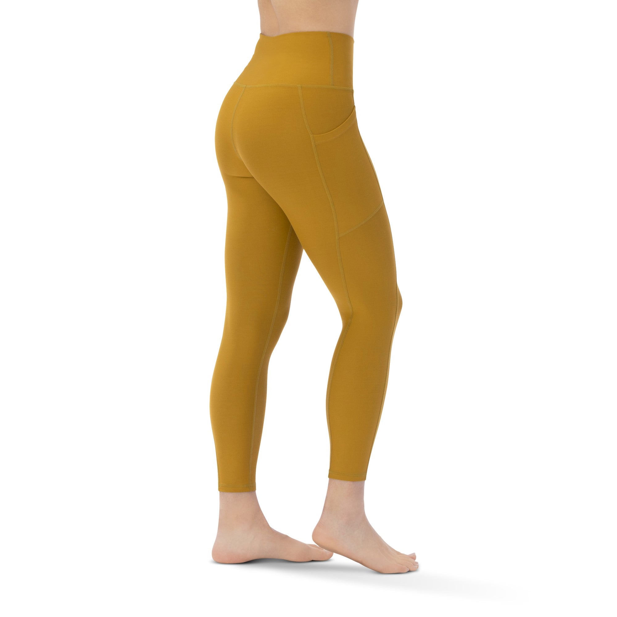 KADI BRAND LEGGINGS - WARM OLIVE