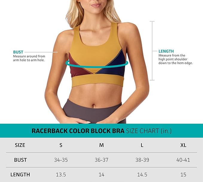 RACER BACK COLOR BACK BRA