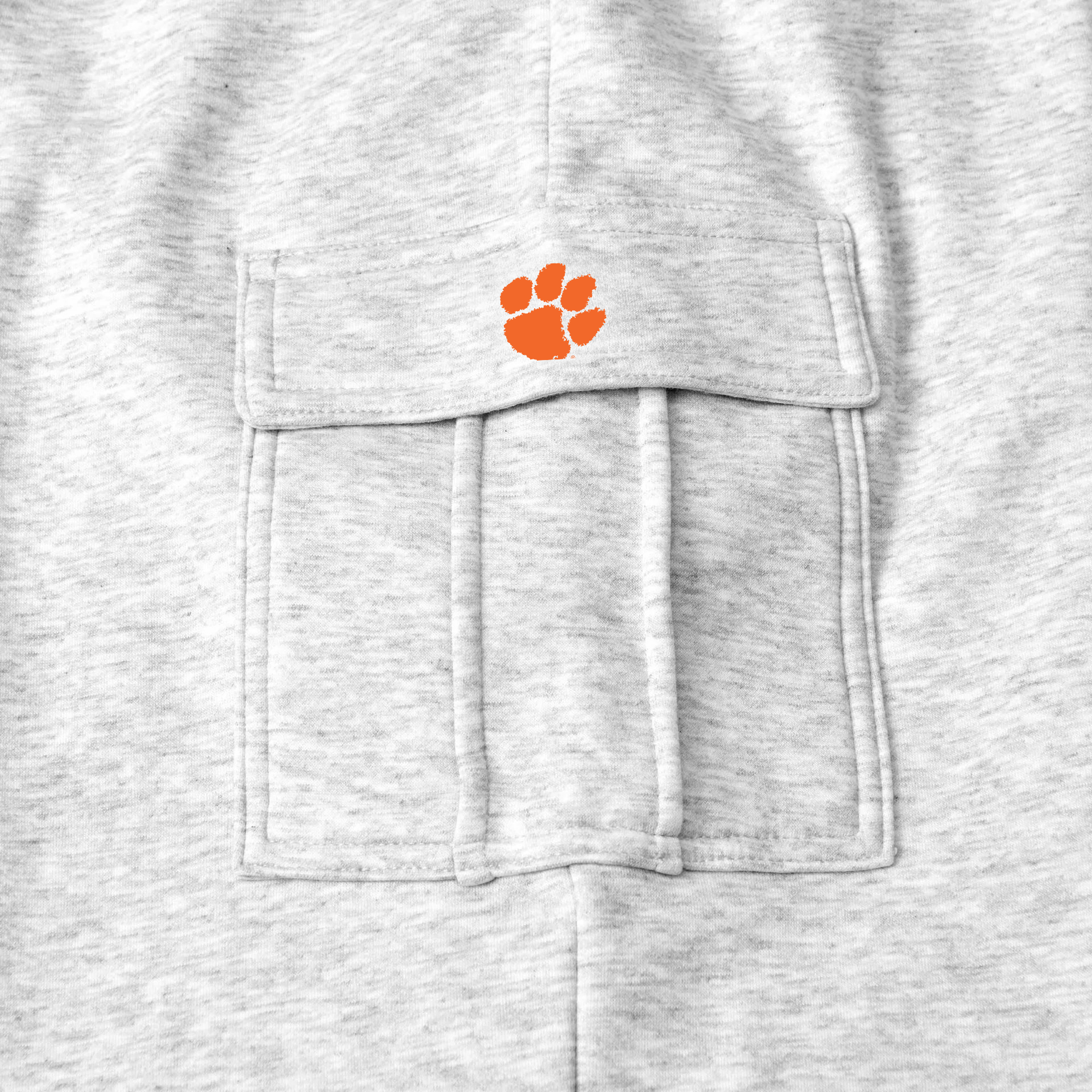 Cargo Straight Fleece Pants Clemson