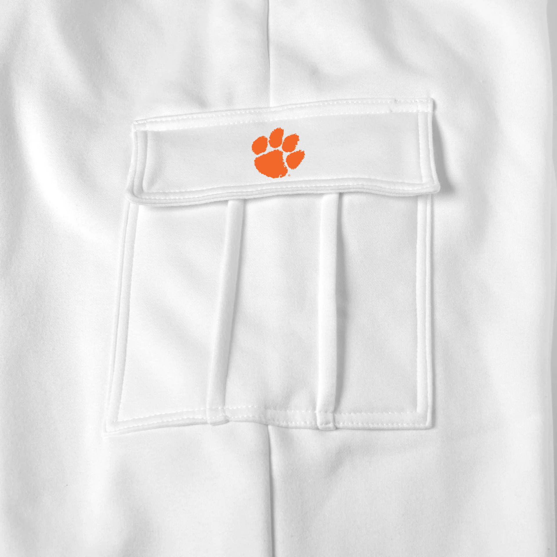 Cargo Straight Fleece Pants Clemson