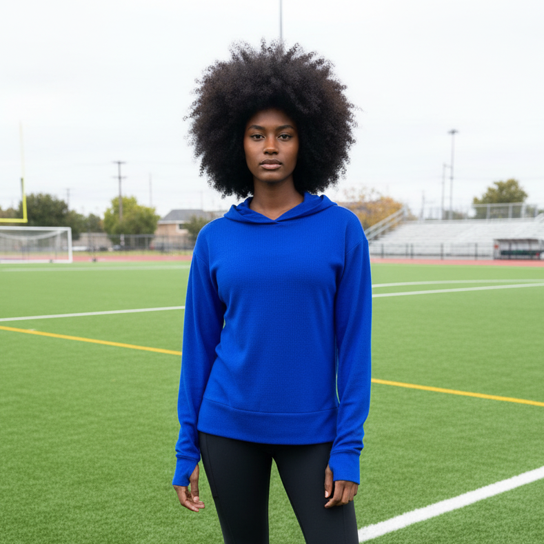 PULLOVER HOODIE W/THUMBHOLES