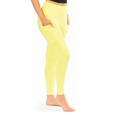 KADI BRAND LEGGINGS - MELLOW YELLOW