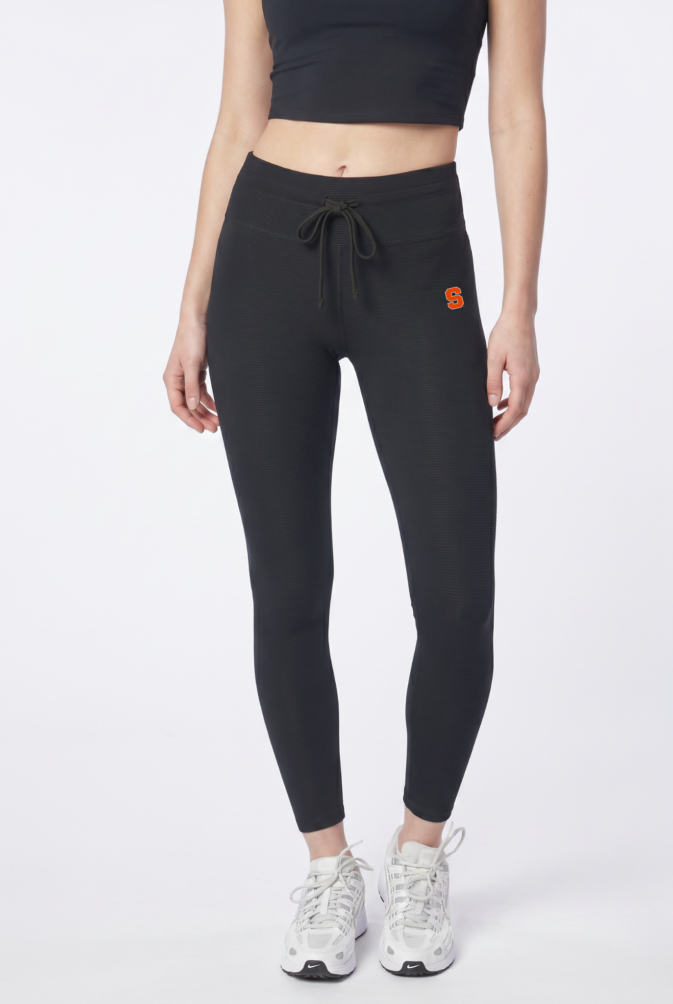 2x2 Rib Legging Black Syracuse