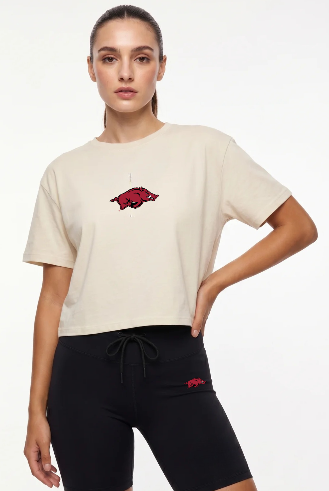 Arkansas Tee Heather Bone