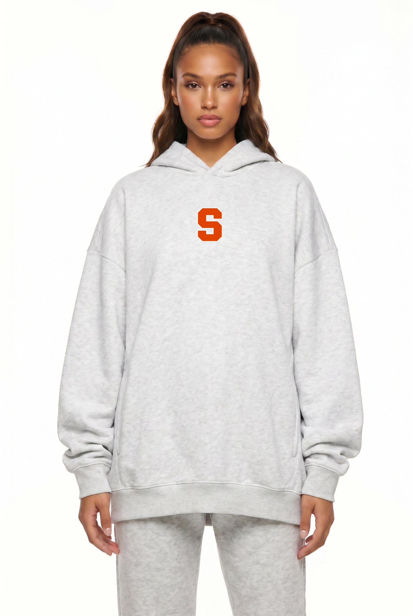 Zipper Hood White Syracuse