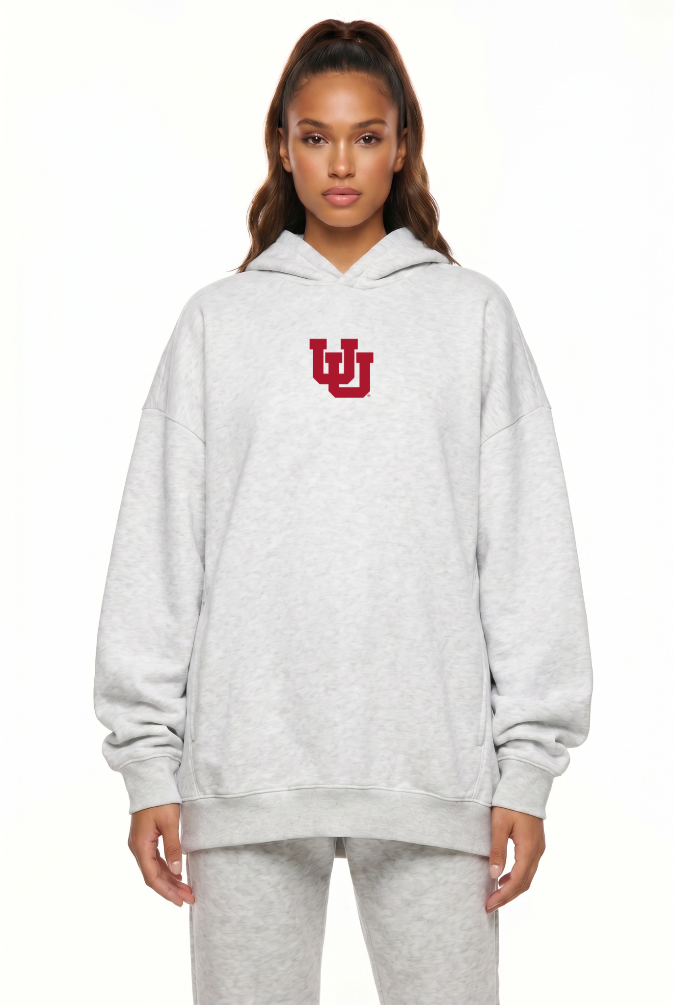 Zipper Hood White Utah
