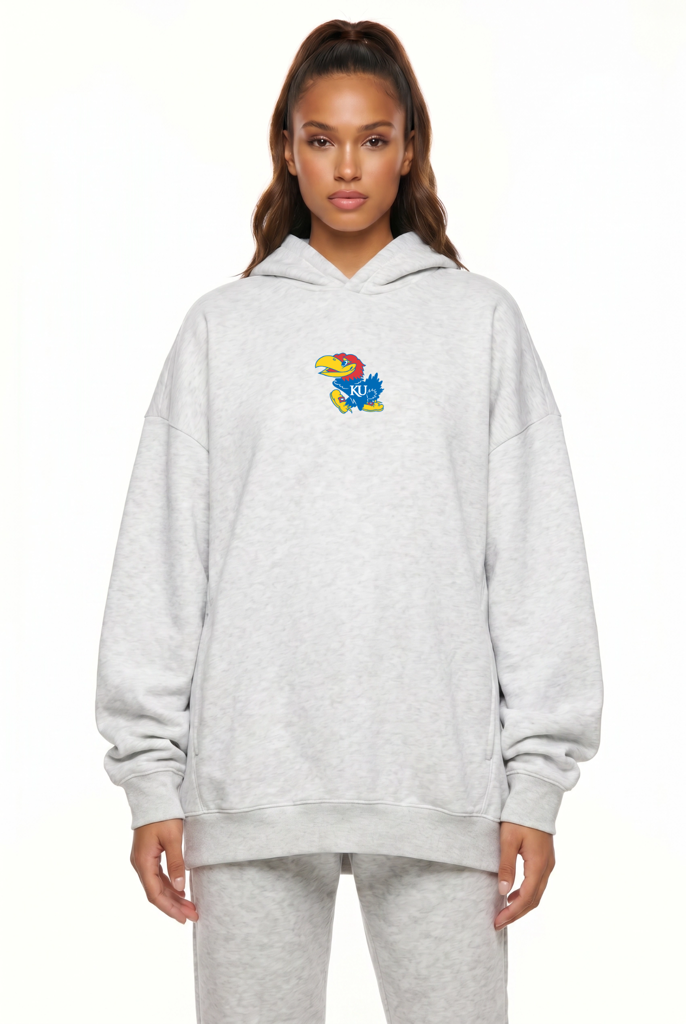 Zipper Hood White Kansas