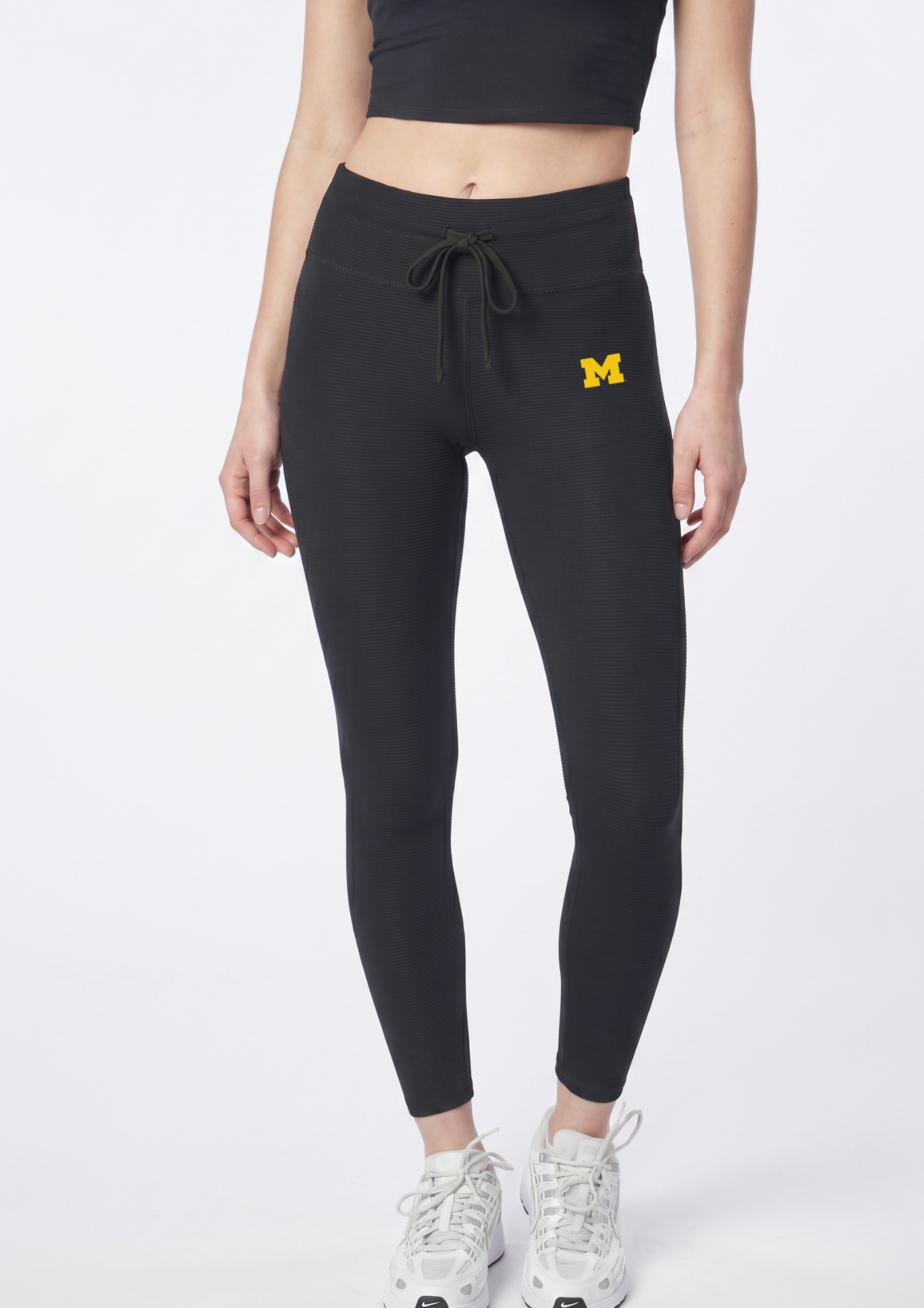 Michigan Kadi 2x2 Ribbed Legging – close-up detail