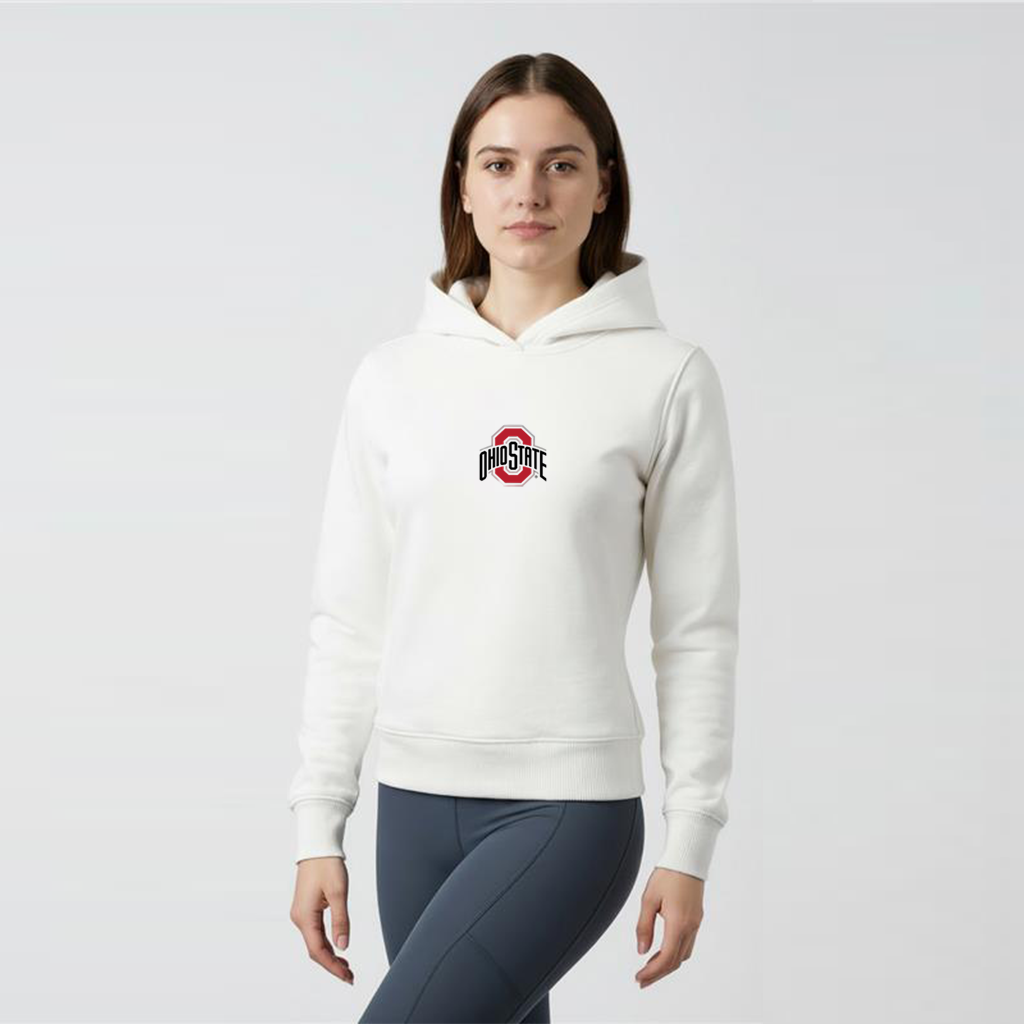 Relaxed Fit Waffle Hoodie Ohio State