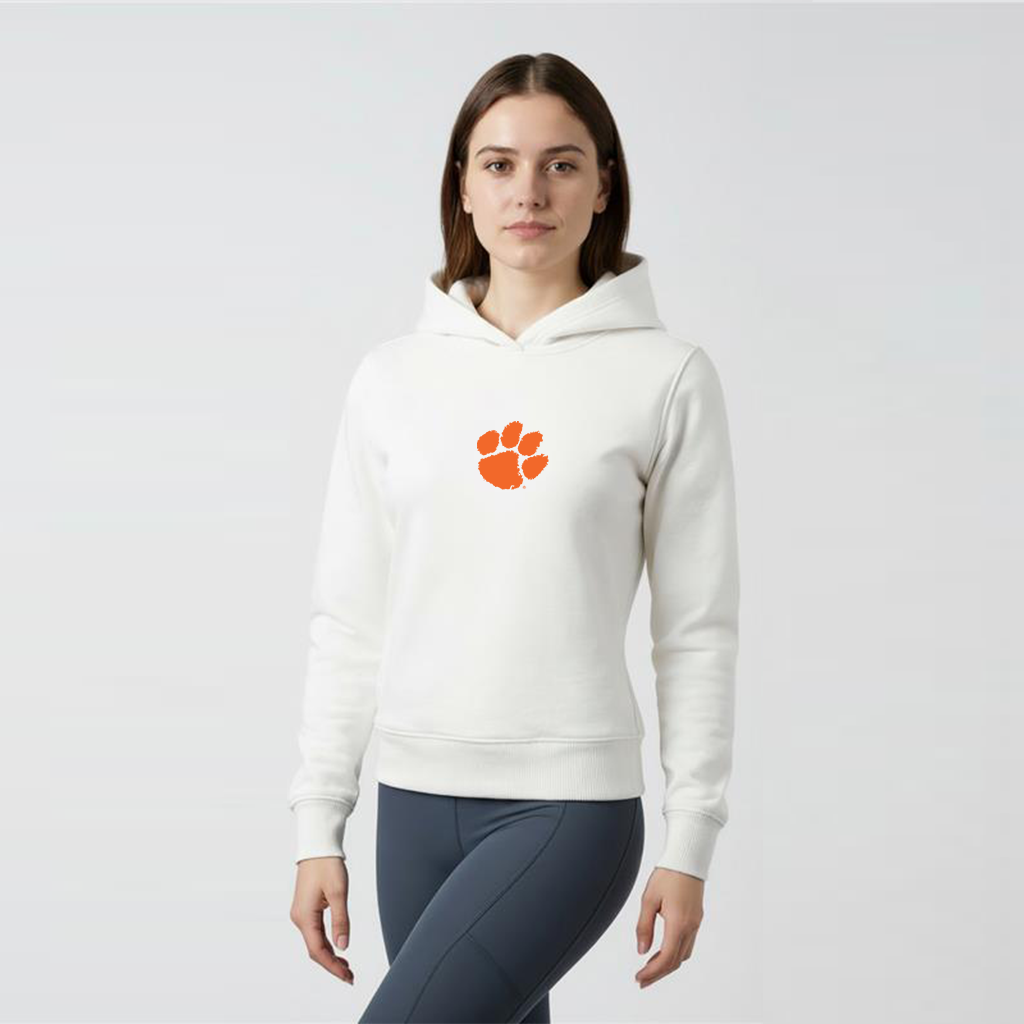 Relaxed Fit Waffle Hoodie Clemson